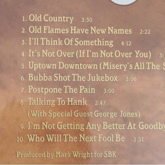 Mark Chesnutt CD 1992 Longnecks & Short Stories Vintage CD - Picture 4 of 9